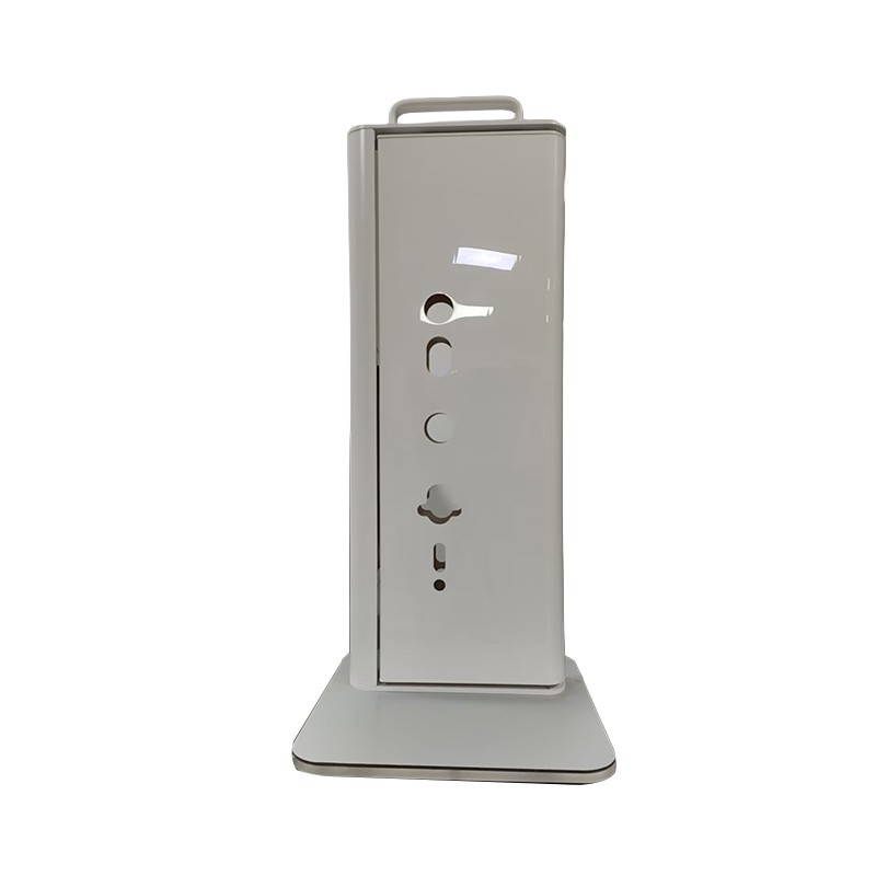 Plastik-Aluminju Lock Display Stand