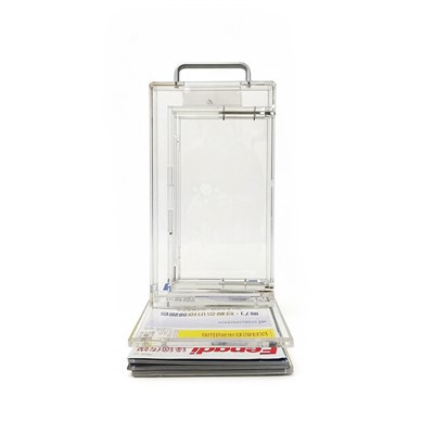 Crystal Clear Bieb Lock Display Stand